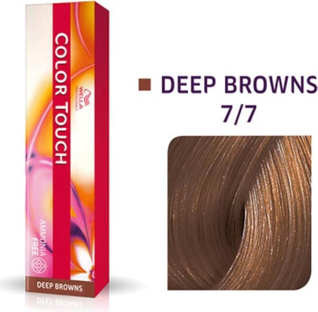 Produktbild Wella Color Touch Deep Browns 7/7 60ml (7, 7 Medium Kastanienblond)