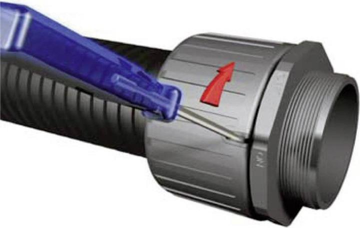 Actual product image HellermannTyton Hose fitting black