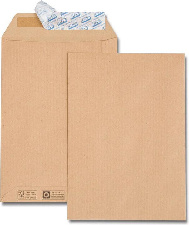 GPV Versandtaschen Green ECO, C5, 162 x 229 mm, braun (500 x)