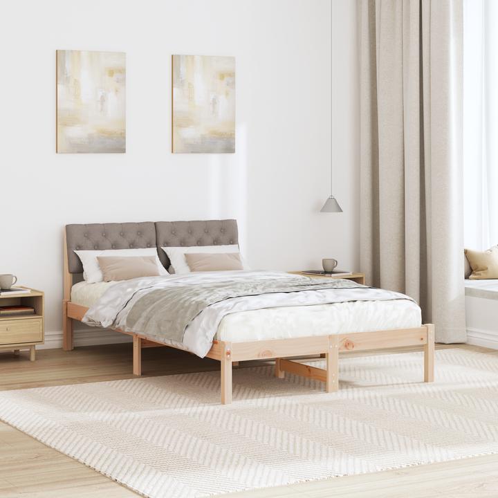 Actual product image vidaXL Plattformbettgestell (120 x 190 cm)
