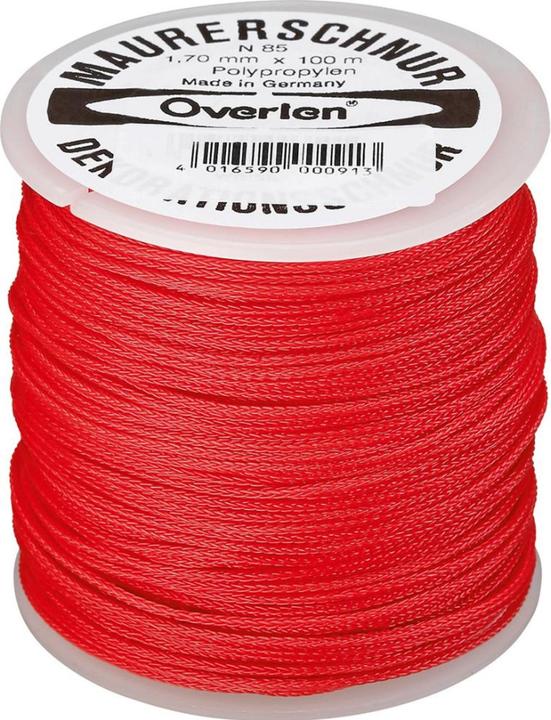 Actual product image HP Autozubehör Mason's line length 100 m diameter 1.7 mm 35 kg polyethylene red (100 m)