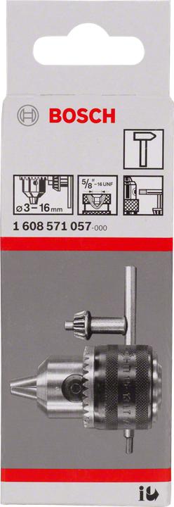 Produktbild Bosch Professional Zubehör Zahnkranzbohrfutter bis 16 mm, 5/8-Zoll 16UNF