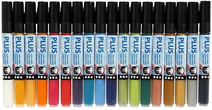 Produktbild Creativ Company Plus Color (Mehrfarbig, 1 mm, 18 x)