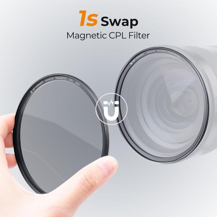 Produktbild K&F Concept Concept Magnetic CPL Filter Nano X - 62mm (62 mm)