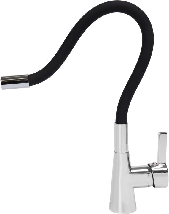 Produktbild Fala Spültisch Einhebel Küchenarmatur flexibel in weiss Wasserhahn