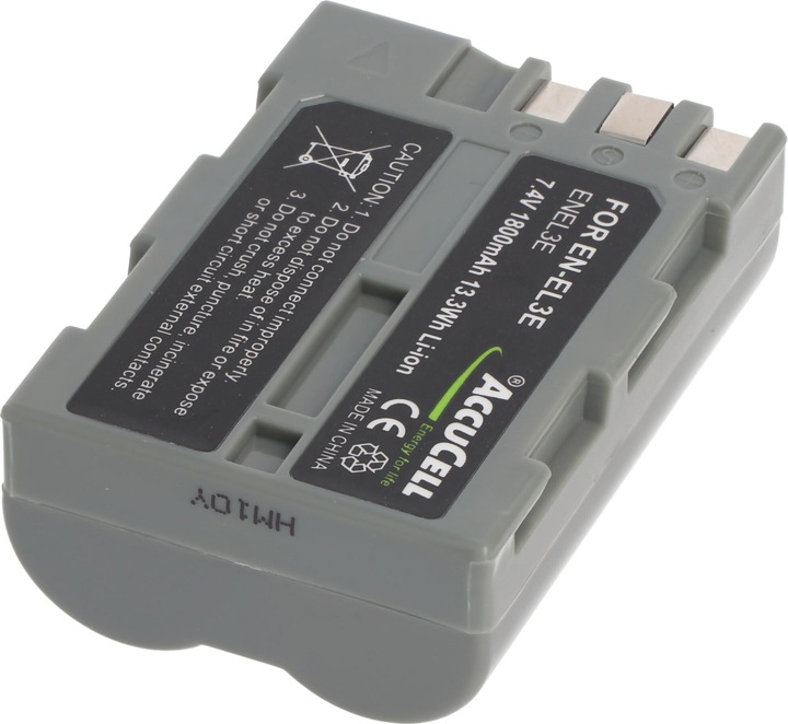 Actual product image AccuCell Battery suitable for Nikon D50 (Rechargeable battery)