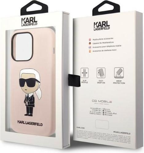 Image du produit Karl Lagerfeld iPhone 14 Pro Max Liquid Silicone Ikonik NFT Case (Apple iPhone 14 Pro Max)