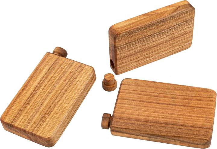 Immagine prodotto La Mia! Tabacchiera in legno di ciliegio - adatta anche per le spezie (0.03 l)