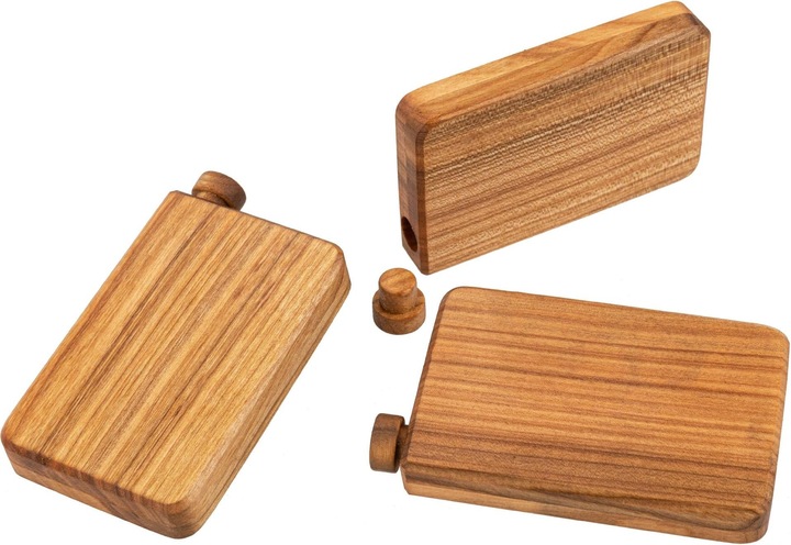 Produktbild La Mia! Schnupftabakdose aus Kirschholz - auch für Gewürze geeignet (0.03 l)