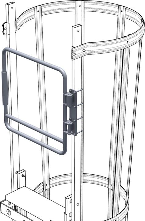 Zarges Sicherungsschranke in Bügelform