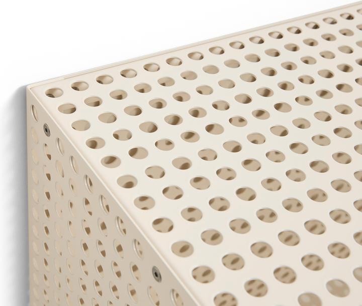 Produktbild HAY - Perforated Wandschrank Klein - H 45cm - Eierschale