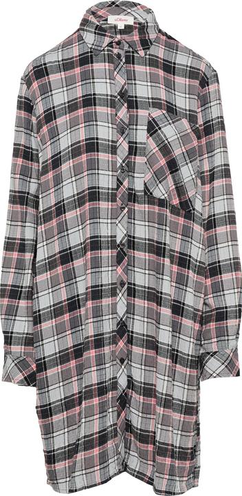 Immagine prodotto S.Oliver Kleid Strukturierte Longbluse aus Viskosemix (34)