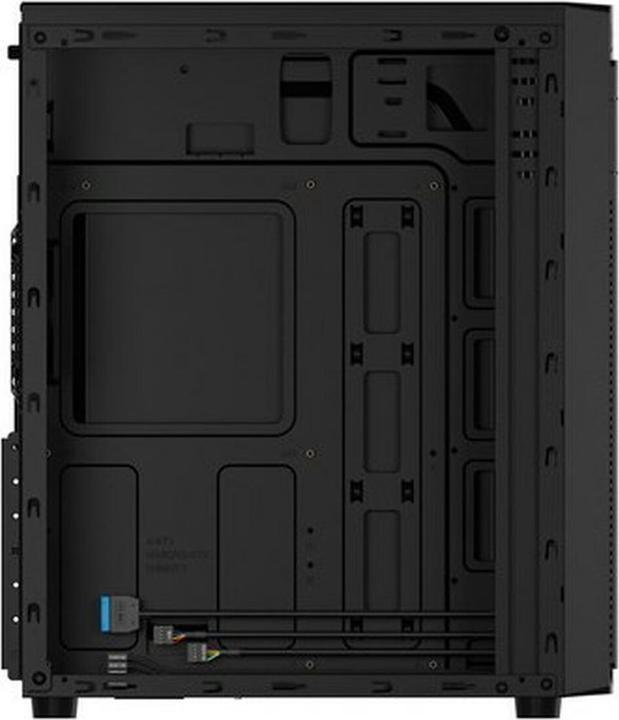 Actual product image Genesis Natec ARACANTA Midi Tower computer case - black (mATX, Mini-ITX, ATX)