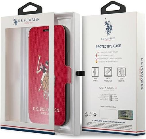 Produktbild U.S. Polo US Polo USFLBKP12LPUGFLRE iPhone 12 Pro Max 6.7 inches red (Apple iPhone 12 Pro Max)