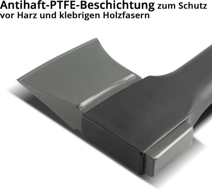 Actual product image Stahlwerk Axe Ca-355 St 355 mm Forestry Axe Made Of Carbon Steel With Fibreglass Handle