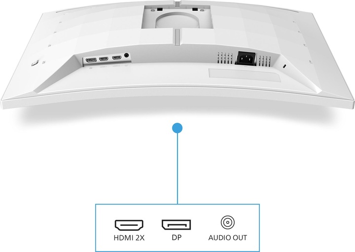 Image du produit Philips Evnia 27M2C5501 - 27 pouces QHD Curved Gaming Monitor, blanc (2560 x 1440 pixels, 27")