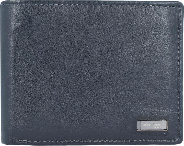 Immagine prodotto Greenland Nature Portafoglio in nappa nera RFID 12 cm