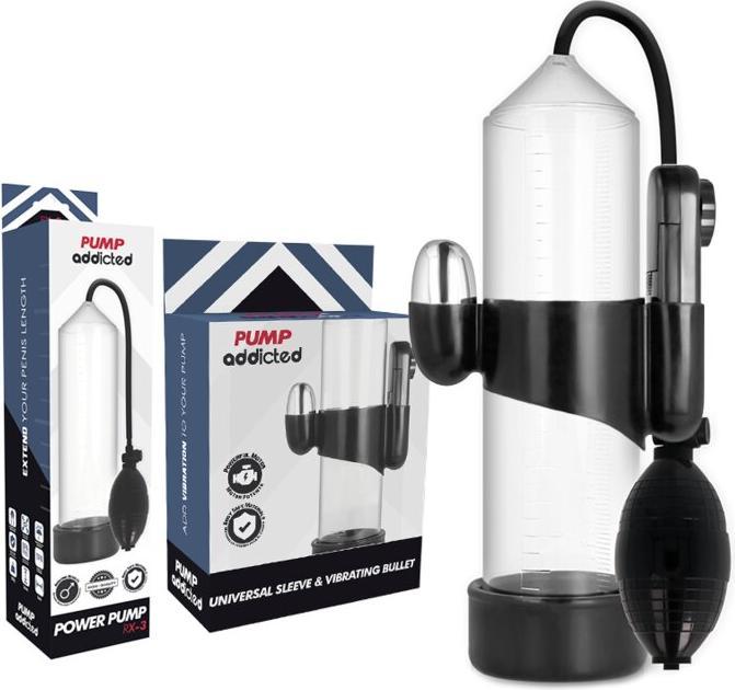 Image du produit Pump Addicted Vibrateur transparent Rx3 Set
