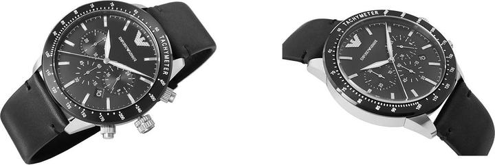 Image du produit Emporio Armani Mario (Montre analogique, Chronographe, 43 mm)