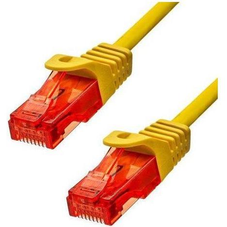 ProXtend U/UTP CAT6 LSZH AWG 24 CU Yellow 25CM (U/UTP, CAT6, 0.25 m), Netzwerkkabel