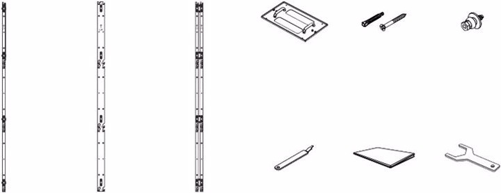 Actual product image Samsung VG-LFH25FWA Frame Kit