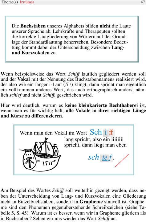 Nutritional values and ingredients ABC und andere Irrtümer über Orthographie, Rechtschreiben, LRS/Legasthenie (German, Günther Thomé, 2023)