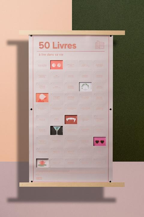 Immagine prodotto Doiy Interactive 50 Livres (FR) (35 x 64 cm)