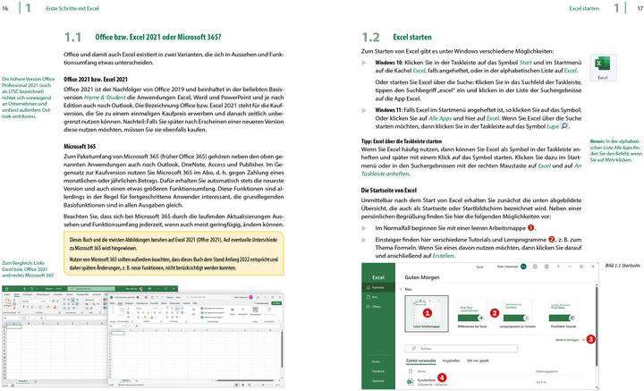 Produktbild Excel 2021 - Stufe 1: Grundlagen (Deutsch, Anja Schmid, Inge Baumeister, 2022)