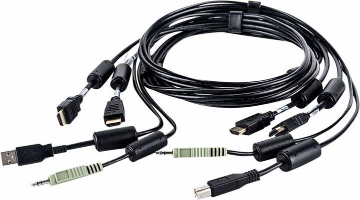 Image du produit Vertiv HDMI (Typ A) — 3.5mm | USB A| USB B