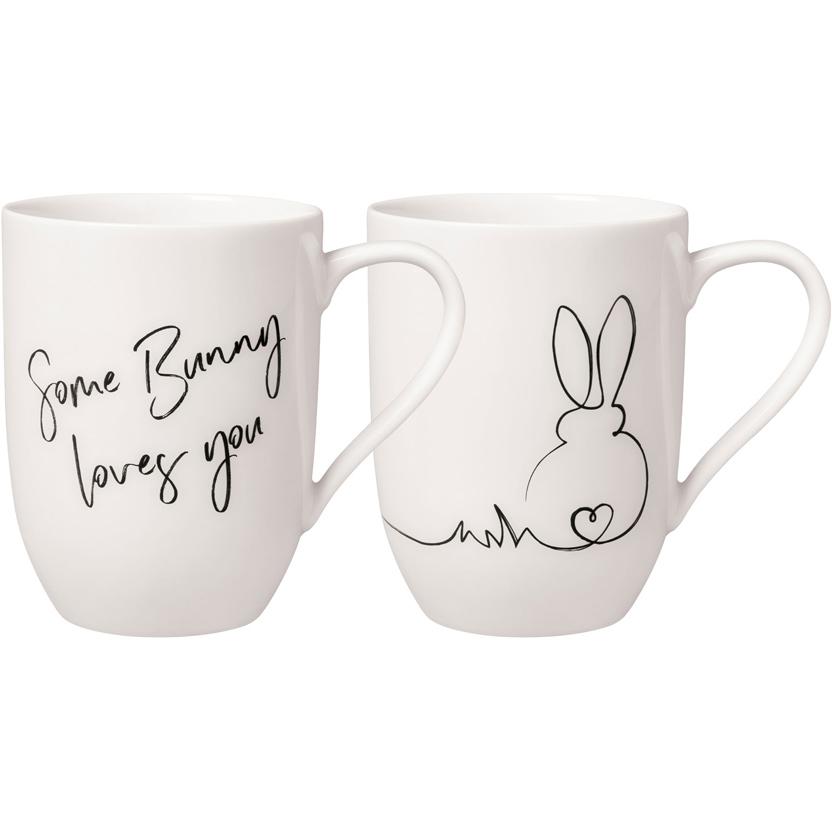 Villeroy & Boch, Tasse, Oster Set Hase 2tlg. Statement (280 ml, 1 x)