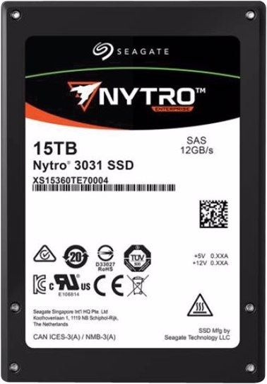 Actual product image Seagate Nytro 3731 SAS SSD 3731 Mainstream Endurance - NON SED (800 GB, 2.5")