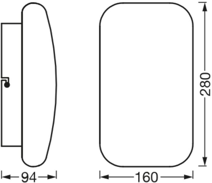 Produktbild Ledvance Smart+ Wifi Orbis Wall Aqua (1200 lm)