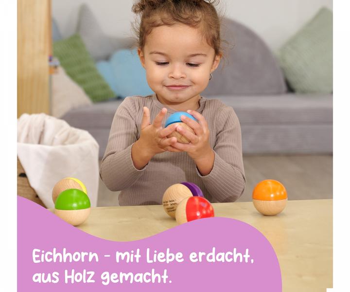 Produktbild Eichhorn Houten Muziekballen, 6st. (Deutsch)