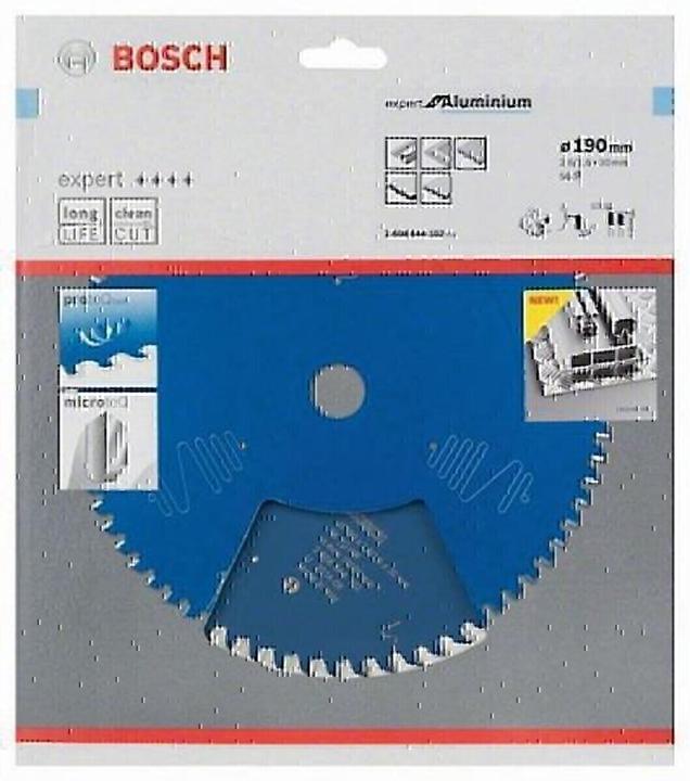Produktbild Bosch Professional Zubehör Kreissägeblatt Expert for Aluminium, 190 x 30 x 2,6 mm, 56