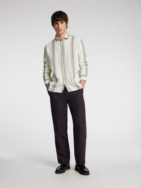 Produktbild Selected Homme 220 Loose Fit Hose aus Leinengemisch (32)