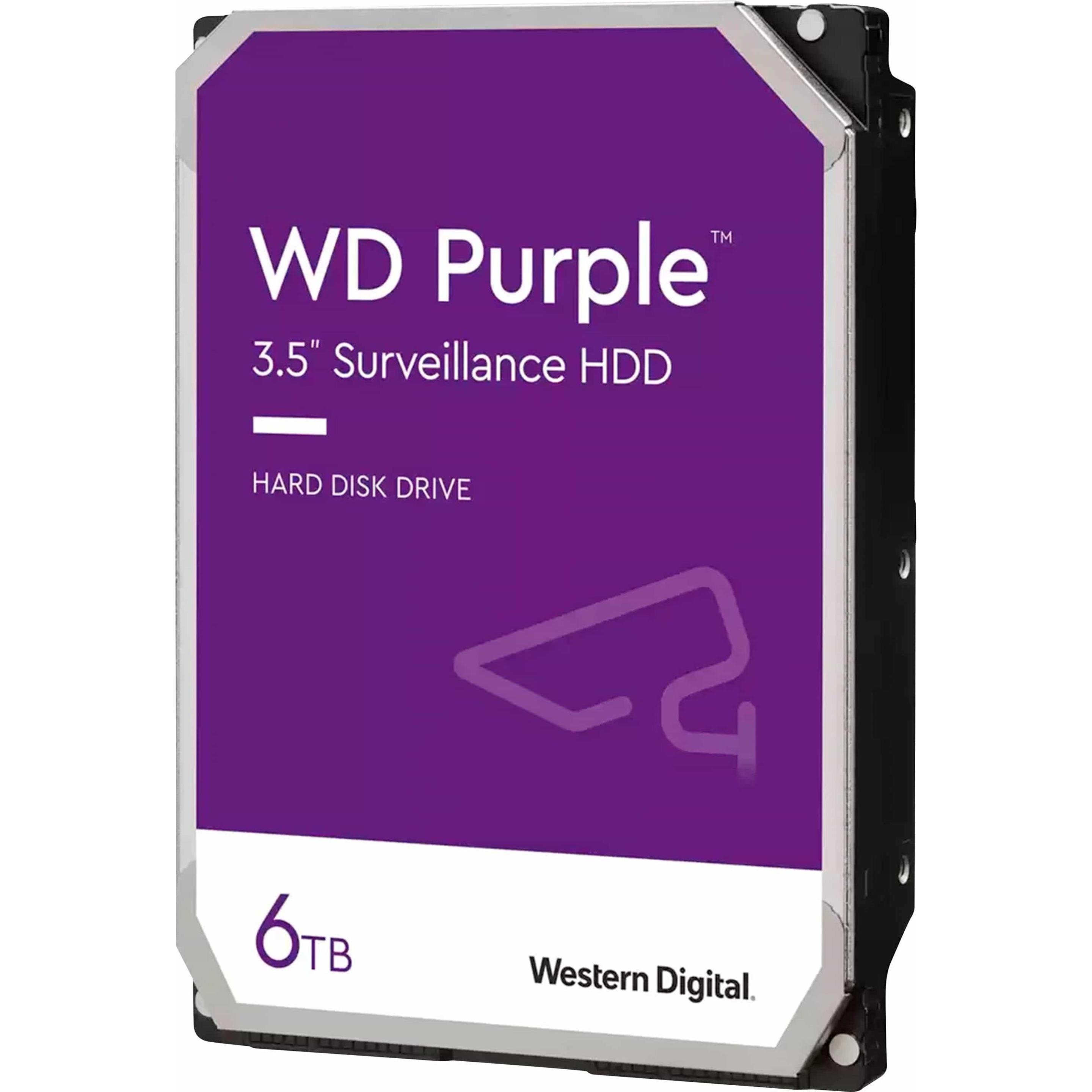 WD Purple (6 TB, 3.5", CMR), Festplatte
