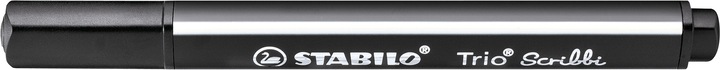 Produktbild STABILO Trio Scribbi Gefederter Dreikant-Filzstift (Schwarz, 1 x)