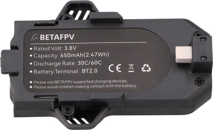 Actual product image BetaFPV BATERIA AQUILA16 BATTERY 650MAH 65C (2PCS) (Drone battery, BetaFPV Aquila16 FPV)