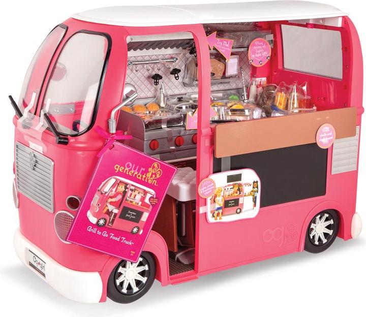 Produktbild Our Generation OG - Food Truck pink