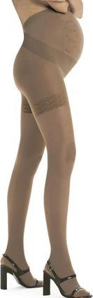 Immagine prodotto Solidea Collant di sostegno per donne incinte Wonder Model Maman 140 Den sheer 18/21mmHg nero (140 DEN, S, M, L)