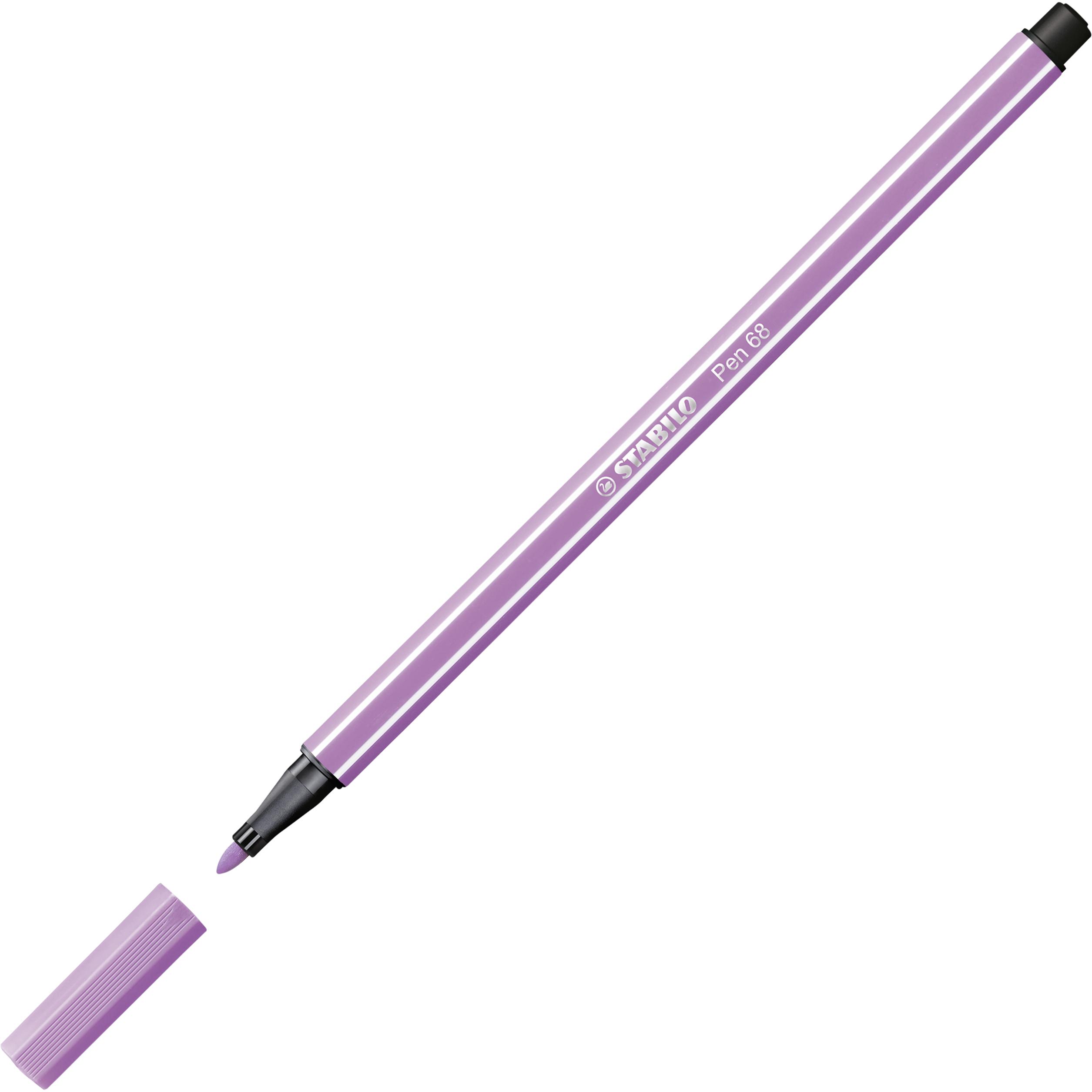 STABILO, Malstifte, Pen 68 Premium-Filzstift (Flieder, 1 x)