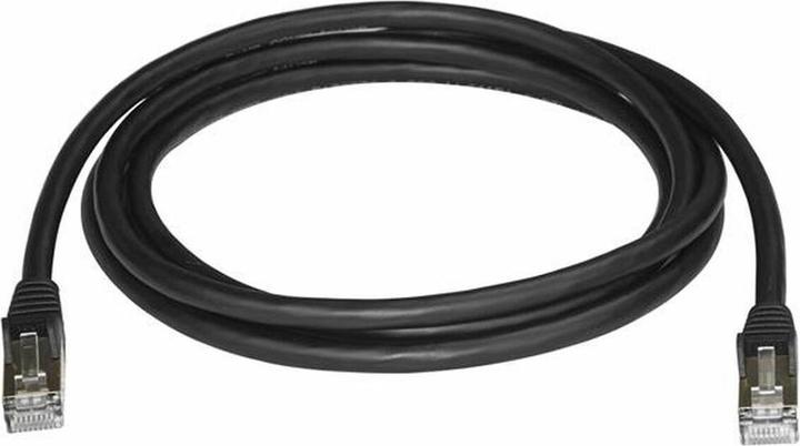 Produktbild StarTech Patch Cable Cat6a 2m Black (STP, CAT6a, 2 m)