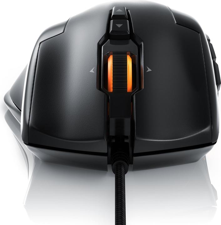 Image du produit Titanwolf Souris laser de jeu avec 12 boutons programmables | Souris avec 10800 dpi | Taux d'interrogation (Filaire)