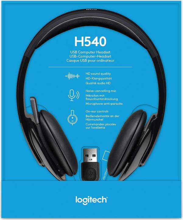 Immagine prodotto Logitech DUPLICATO H540 (Cablato, USB-A)