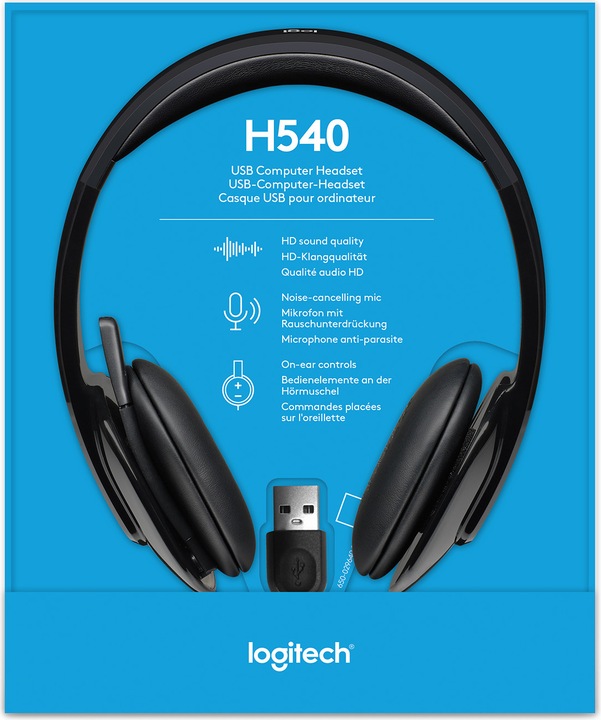 Produktbild Logitech DUPLIKAT H540 (Kabelgebunden, USB-A)