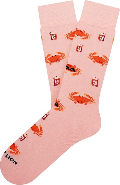 Actual product image Jimmy Lion football socks cool crab (36, 40)