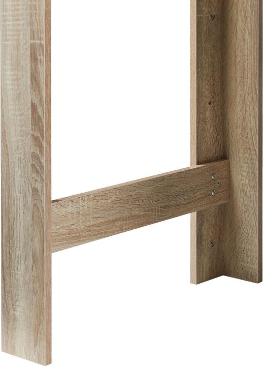Produktbild En.Casa Bartisch Danderyd 120x60x106 cm mit 3 Ablagefächern Eicheoptik