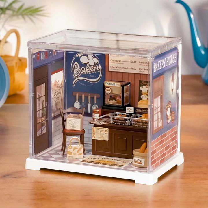Actual product image Robotime Bausatz Butter Bakery House