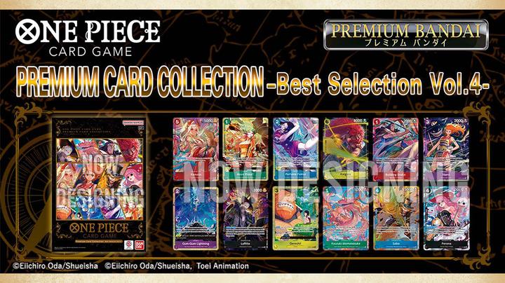 Actual product image Bandai One Piece Card Game Premium Card Collection Vol. 4 ENG (English, Box Set & Collection)
