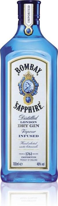 Produktbild Bombay Dry Gin (1 x 70 cl)